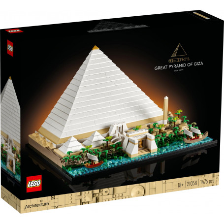 LEGO Architecture The Great Pyramid of Giza 21058