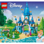 LEGO Disney Princess Cinderella and Prince Charming's Castle 43206