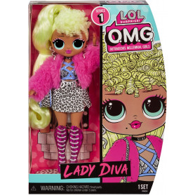 L.O.L. Surprise OMG Core Doll S1 Lady Diva