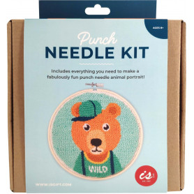 Punch Needle Kit - Amusing Animals  Asst