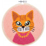 Punch Needle Kit - Amusing Animals  Asst