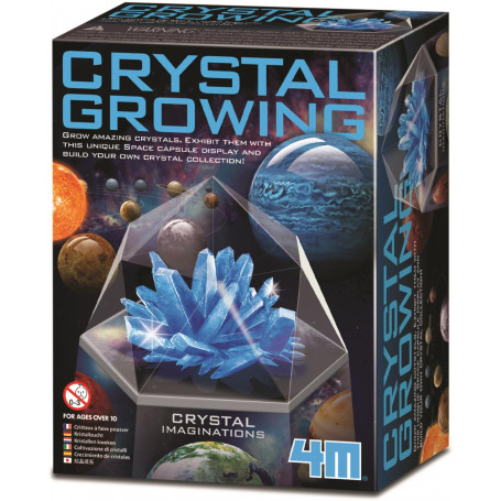 4M - Crystal Growing Kit - Space Gem - Blue