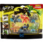 HEROES OF GOO JIT ZU LICENSED DC S4 MINIS MEGA 6 PACK