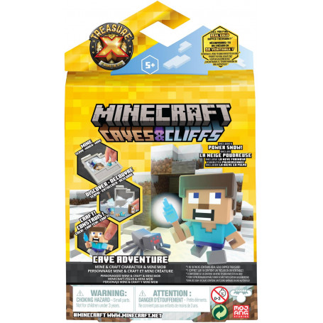 TREASURE X LICENSED MINECRAFT S2 CAVES & CLIFFS ADVENTURE WORLD PACK