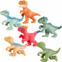 HEROES OF GOO JIT ZU LICENSED JURASSIC WORLD S3 MINIS MEGA 6 PACK