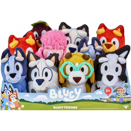 BLUEY S7 MINI PLUSH SINGLE PACK ASST - SCHOOL TIME