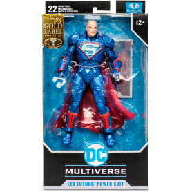 Dc Multiverse 7in  Lex Luther in Power Suit