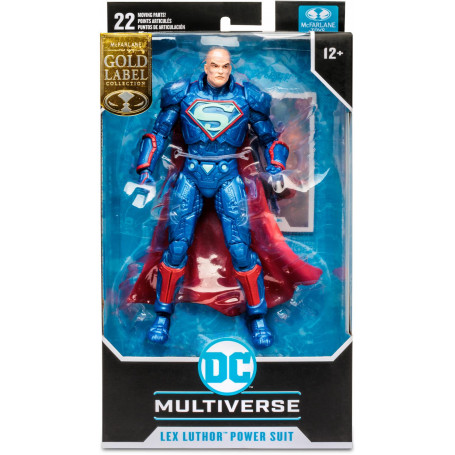 Dc Multiverse 7in  Lex Luther in Power Suit