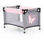 Milano Mega Set w/Combi Doll Pram - Grey & Pink