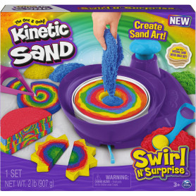 Kinetic Sand Swirl N Surprise