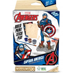 Wood WorX Marvel Captain America (FSC)