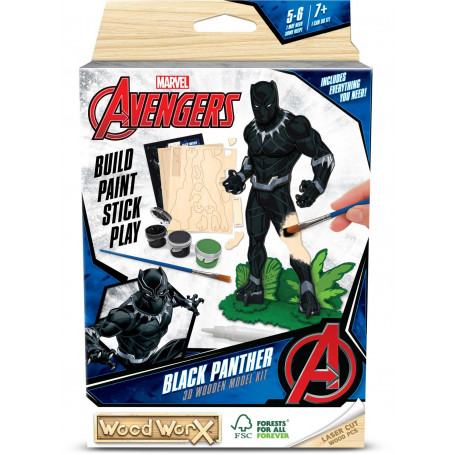 Wood WorX Marvel Black Panther (FSC)