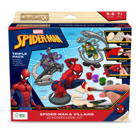 Wood WorX Marvel Deluxe - SpiderMan vs Villians (FSC)