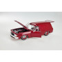 1:24 Slammed Wine Berry 1975 HJ Holden Panelvan Fully Detailed - Opening Doors, Bonnet and Tailgate Top