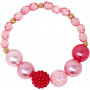 Disney Princess Ariel Pendant Stretch Beaded Necklace & Bracelet