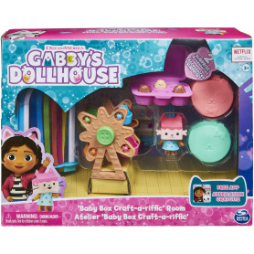 Gabby's Dollhouse Deluxe Room - Baby Box Craft-a-riffic Room Solid