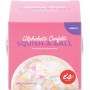 Alphabetti Confetti Squish-A-Ball Asst