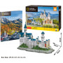 Nat Geo Germany - Neuschwanstein Castle 3D Puzzle