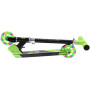 CORE Kids Foldy Scooter - Green with LED wheels