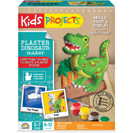 KIDS PROJECTS: PAINT A DINOSAUR