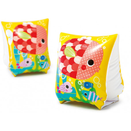INTEX TROPICAL BUDDIES ARM BANDS, Ages 3-6, Peg Box