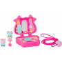 SHOPKINS LITTLE SECRETS S1 W1 2 PACK LOCKET PINK AND GOLD