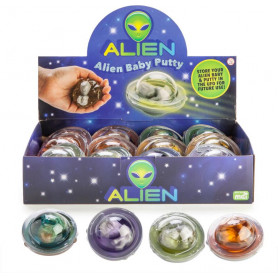 Putty Ufo W/alien Baby