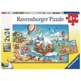 Rburg - Seaside Holiday Puzzle 2x24p