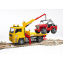 Bruder 1:16 MAN TGA Breakdown Truck with CC Vehicle