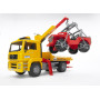 Bruder 1:16 MAN TGA Breakdown Truck with CC Vehicle