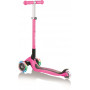 Globber Primo Foldable Lights - Neon Pink