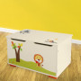 DESIGNED WOODEN TOY BOX