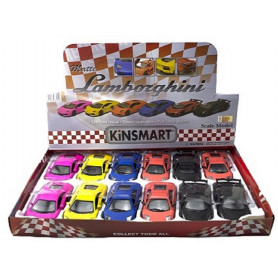 Die Cast Matte Lamborghini 3 Asst - 13cm