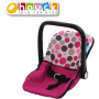 Hauck Doll Junior Carseat, Pink Dot (PDQ)
