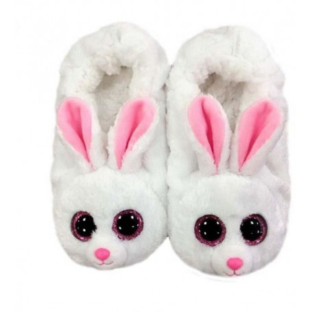 TY BEANIE BOO Bunny Slippers Small