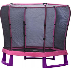 Plum 7ft Junior Trampoline Spring Safe Pink