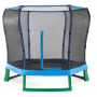 Plum 7ft Junior Trampoline Spring Safe Blue