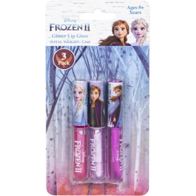 Frozen II Glitter Lip Gloss 3Pk in Display