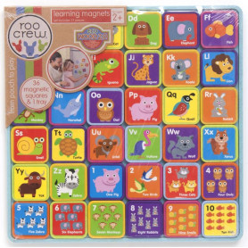 Roo Crew Eco Wood 2.0 37pc Learning Magnets