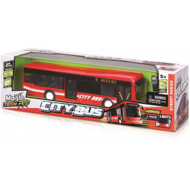 Maisto  City Bus w/Auto Doors & Operating Lights 33cm long