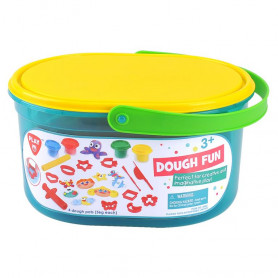 PLAYGO - DOUGH FUN (4 X 2 OZ DOUGH INCLUDED)