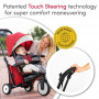 STR5 Melange Red  Folding Stroller Certified Trike