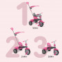 Carnival Pink 3in1 Trike
