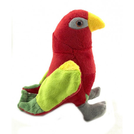 Cuddle Buddies Red Lory Bird - 16cm