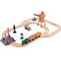 Hape - Crossing & Crane Set