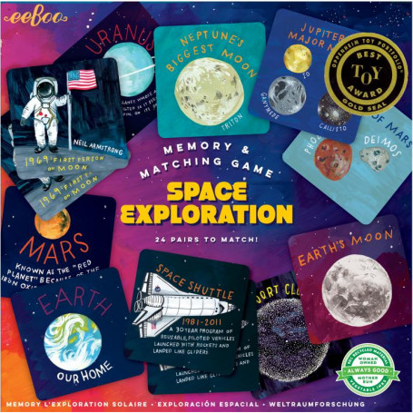 eeboo - Matching - Space Exploration #
