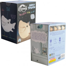 Silicone Touch Led Lamp Shark