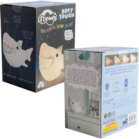 Silicone Touch Led Lamp Shark