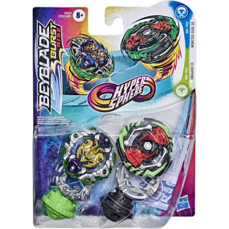 BEYBLADES HS MONSTER OGRE O5 AND ENGAARD E5