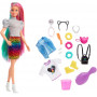 Barbie® Leopard Rainbow Hair Doll